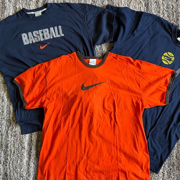 Nike Other - Vintage 2000s Nike Silver Tag XXL Shirts (Lot of 3)